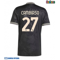 Camisa de Futebol Juventus Andrea Cambiaso #27 Equipamento Alternativo 2025-26 Manga Curta